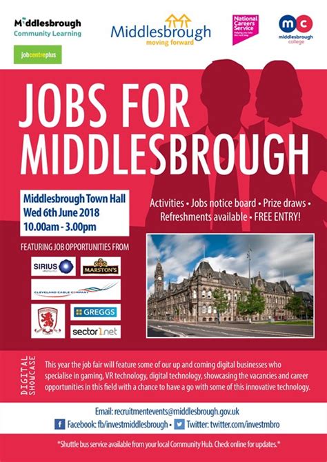 middlesbrough jobs vacancies